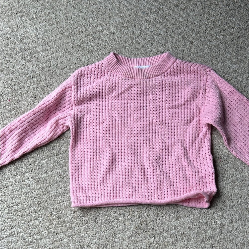 Grayson Mini Pink Kids Sweater
